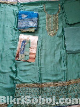 Hansa Banarasi Vol 7 - Paste With Blue Orna  - 7005- RAF